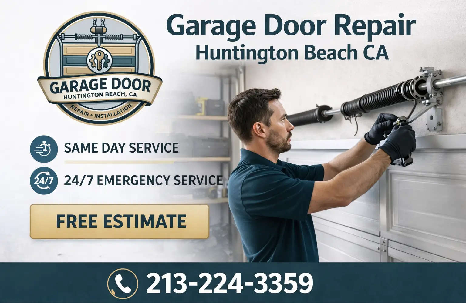 Garage Door Huntington Beach CA